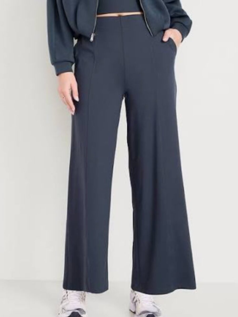 Old Navy Powersoft Trouser Pants - Size L - Navy